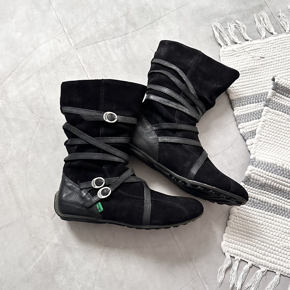 Dirk Bikkembergs Crazy Wrap Straps Boxing Biker Boots As 98 Rick Owens Vibe Size US 8 / IT 38 - 1 Thumbnail