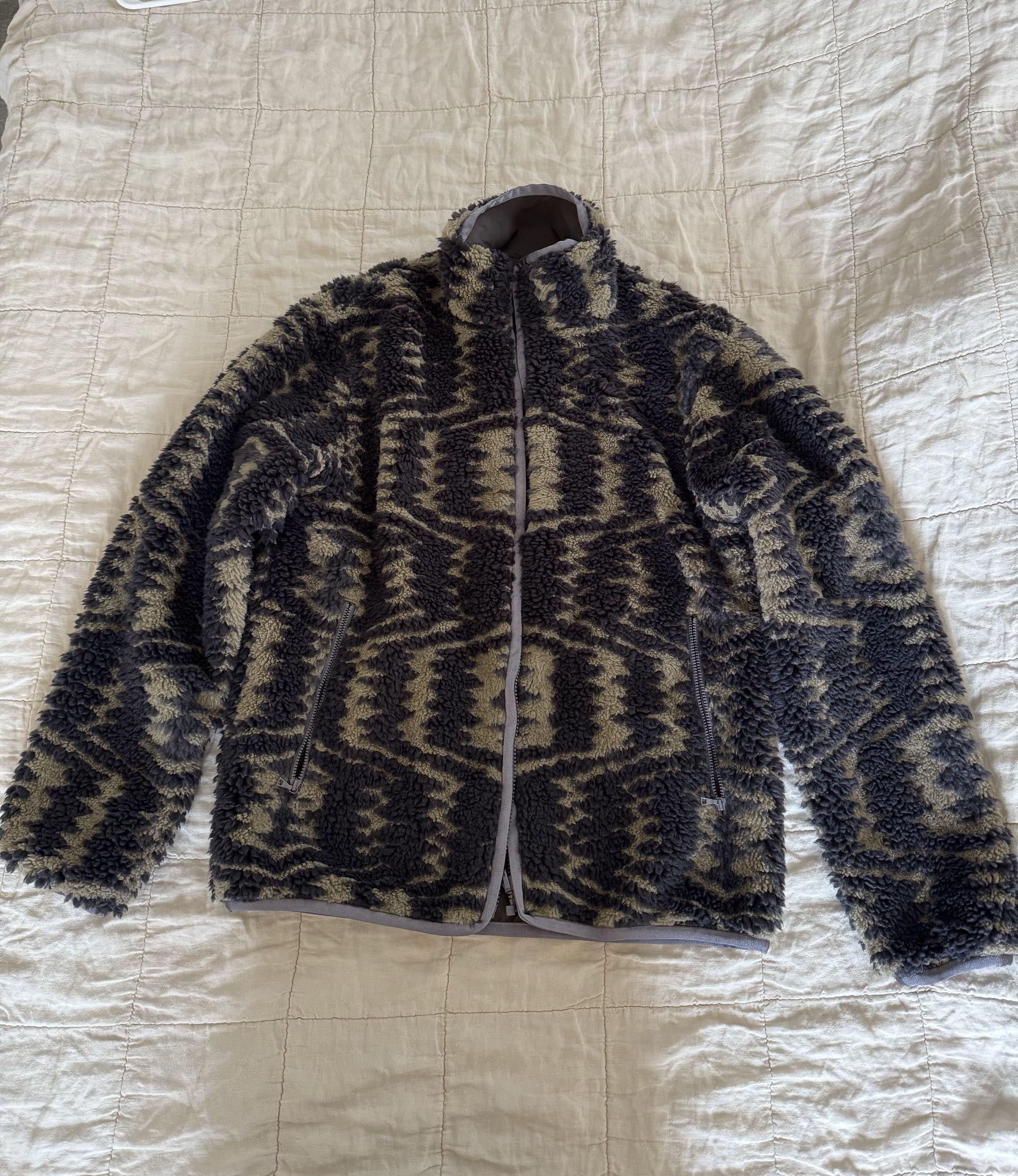 John Elliott Reversible Polar Fleece Full Zip Size US M / EU 48-50 / 2 - 1 Thumbnail