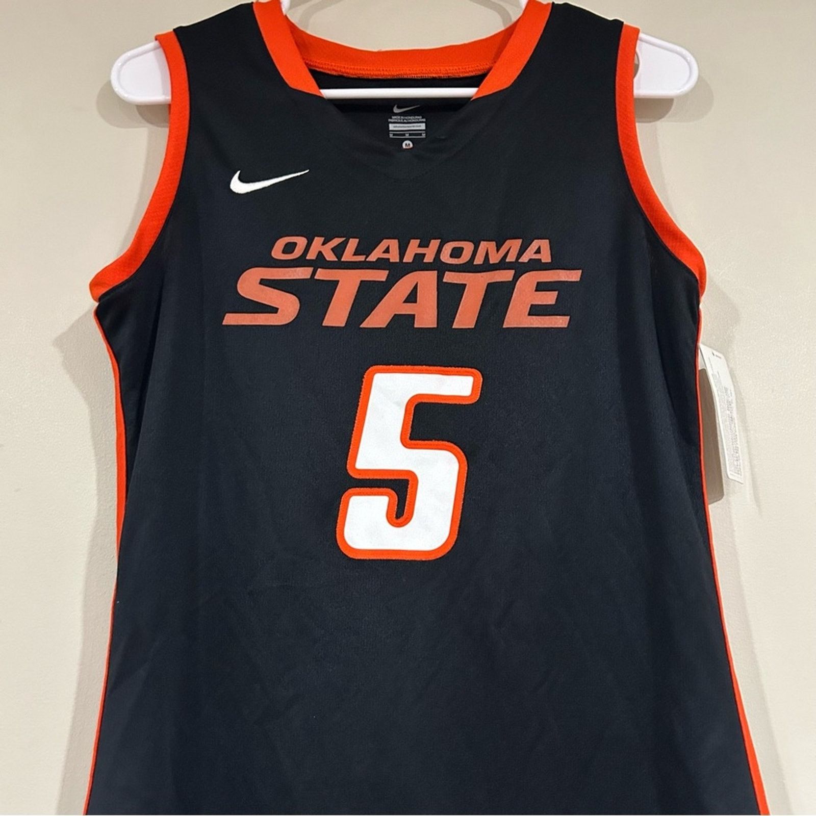 Nike Nike Oklahoma State Cowboys Basketball Jersey Size M / US 6-8 / IT 42-44 - 3 Thumbnail
