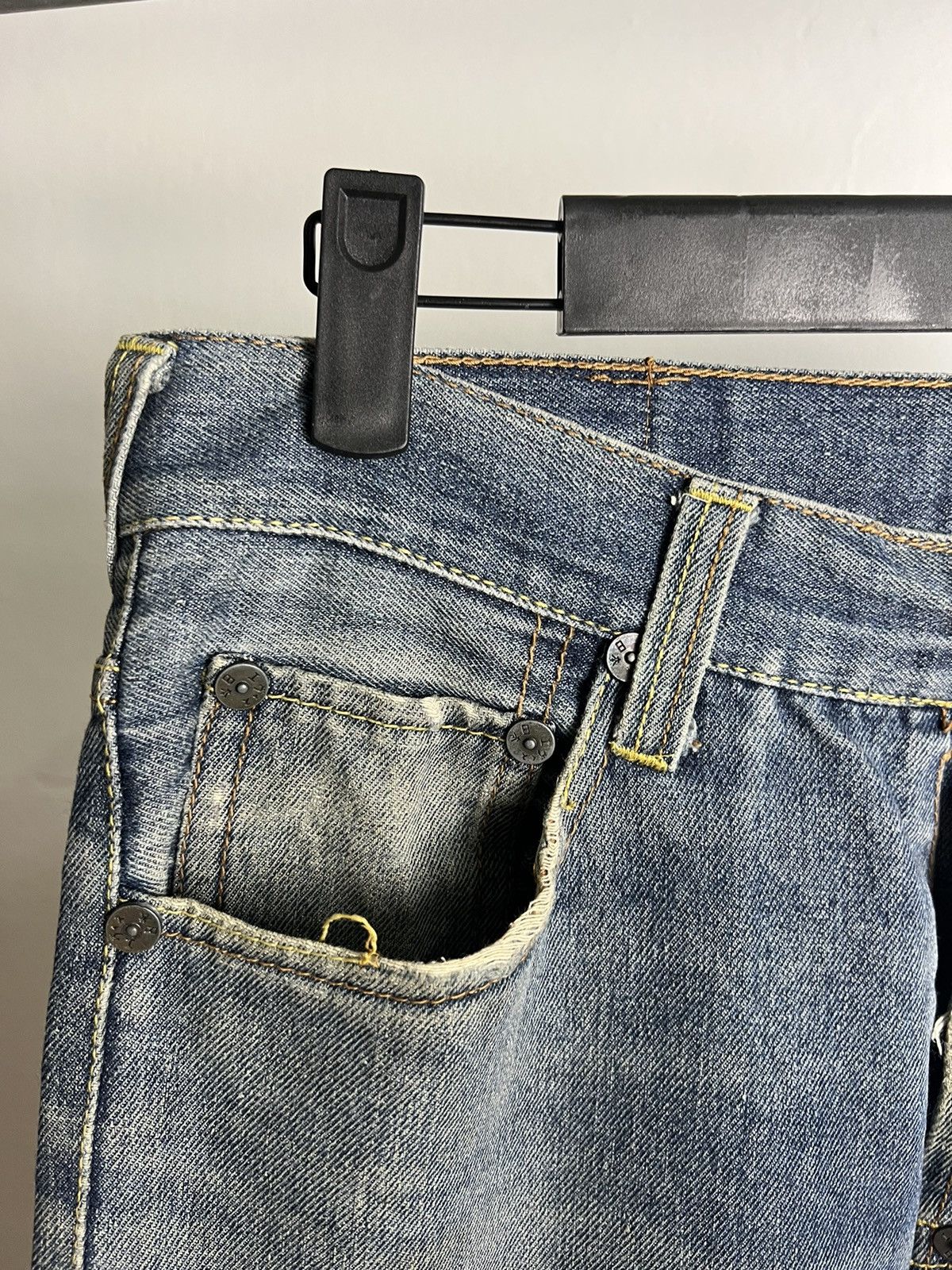 If Six Was Nine × Vintage Vintage Evisu Daicock "Mighty Evisu" Denim Size US 30 / EU 46 - 6 Thumbnail