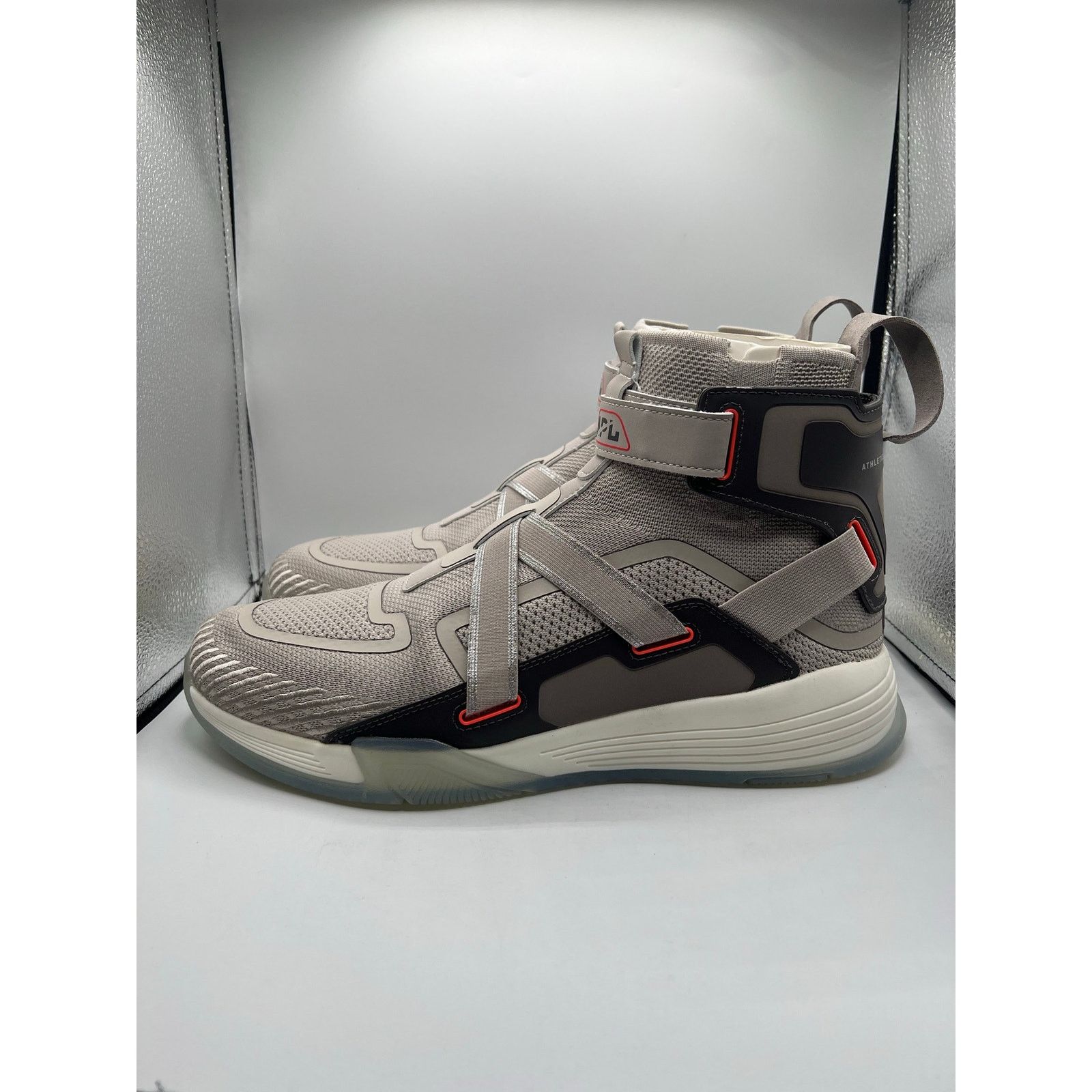 APL APL Athletic Propulsion Labs Super Future Gray High Top Size US 12 / EU 45 - 1 Thumbnail