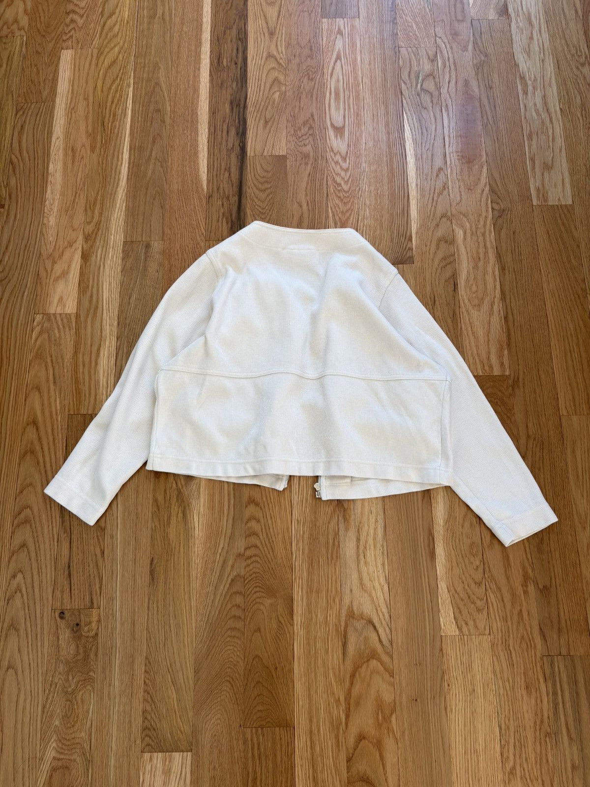 Other Bette & Court Vintage 80s Cream Zip-Up Golf Cardigan XL Size XL / US 12-14 / IT 48-50 - 2 Thumbnail