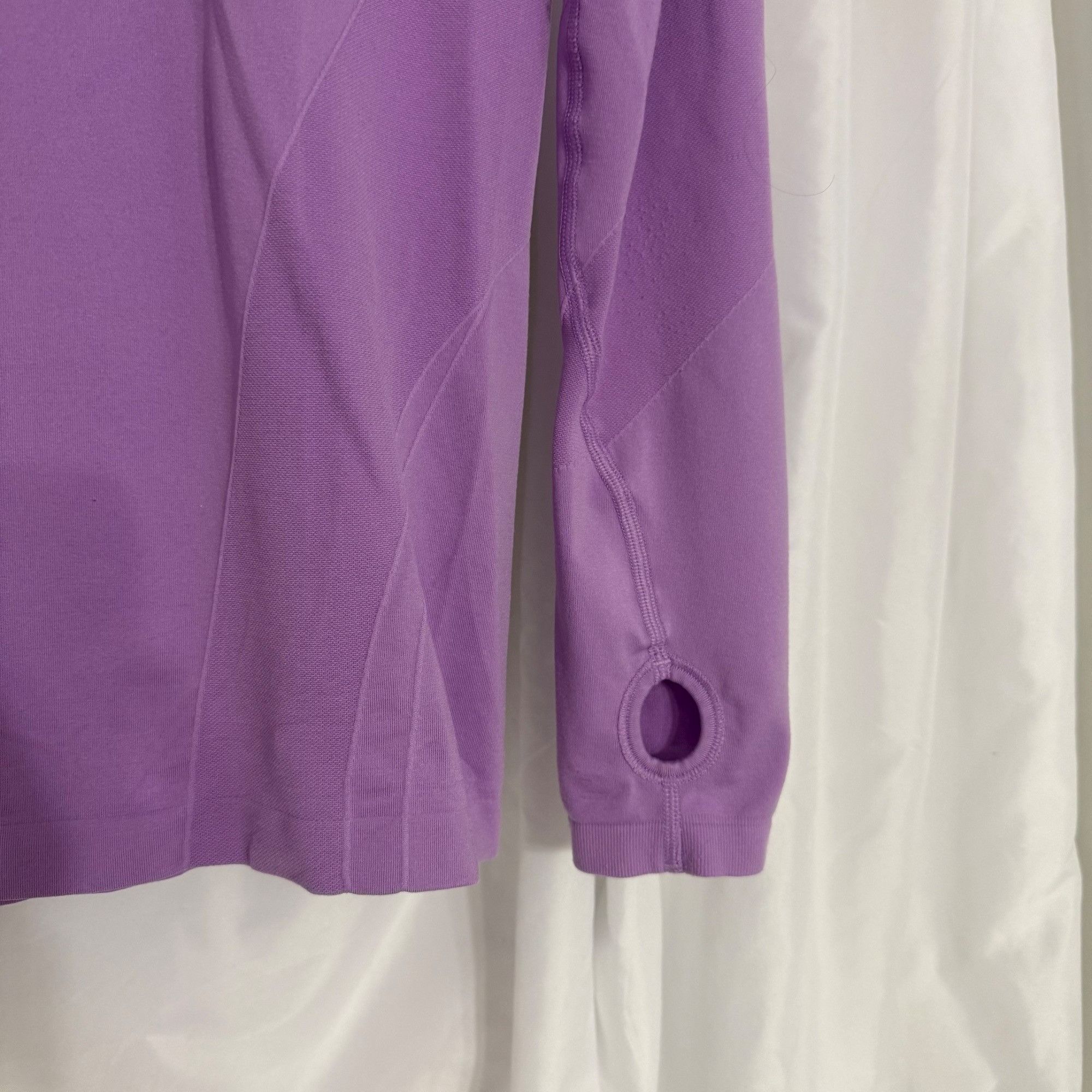 Other GapFit Lavender 1/4 Zip Pullover With Thumbholes Womens Smal Size S / US 4 / IT 40 - 3 Thumbnail