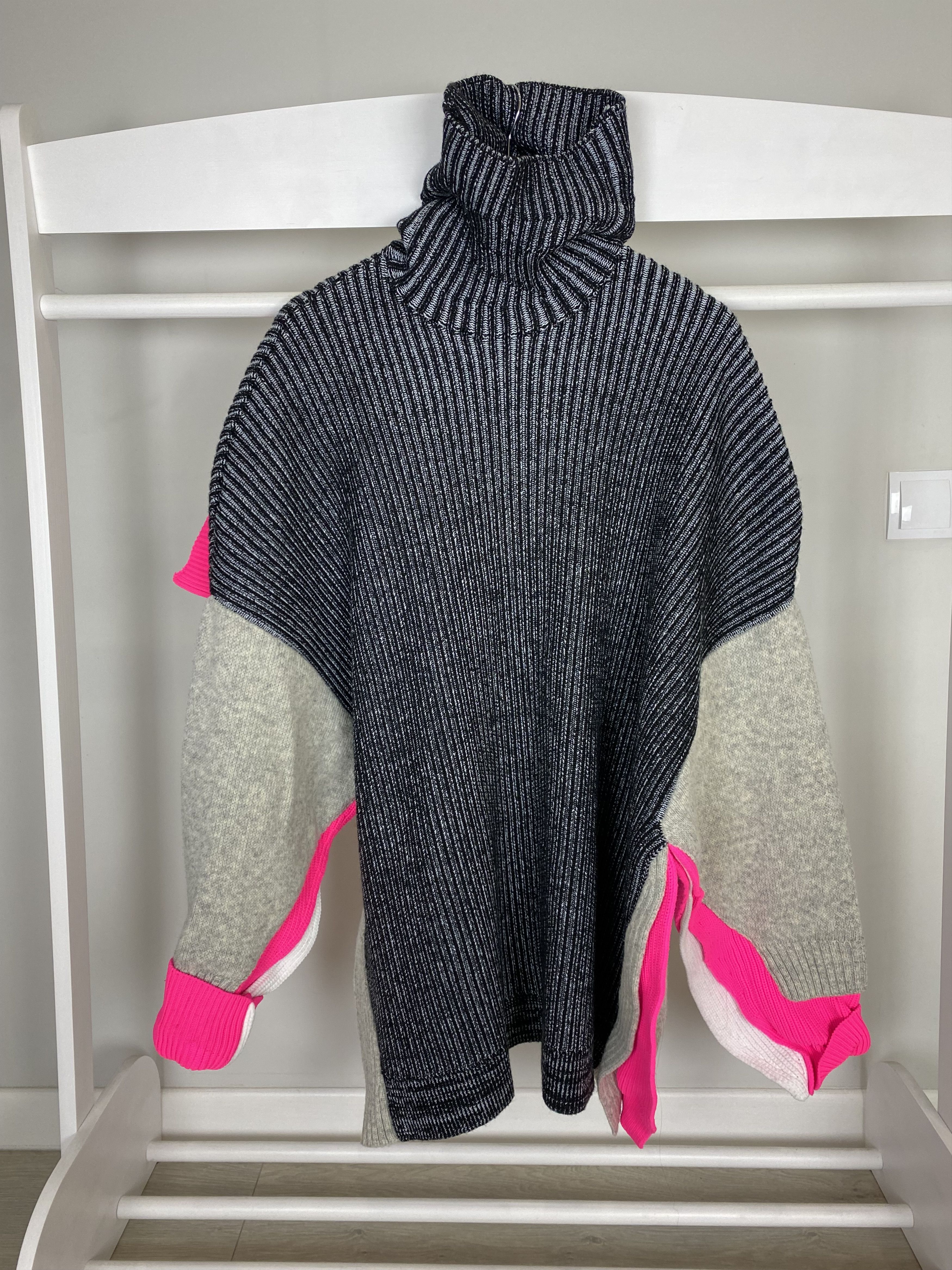 Balenciaga Rare oversized deconstructed Hoodie Sweater