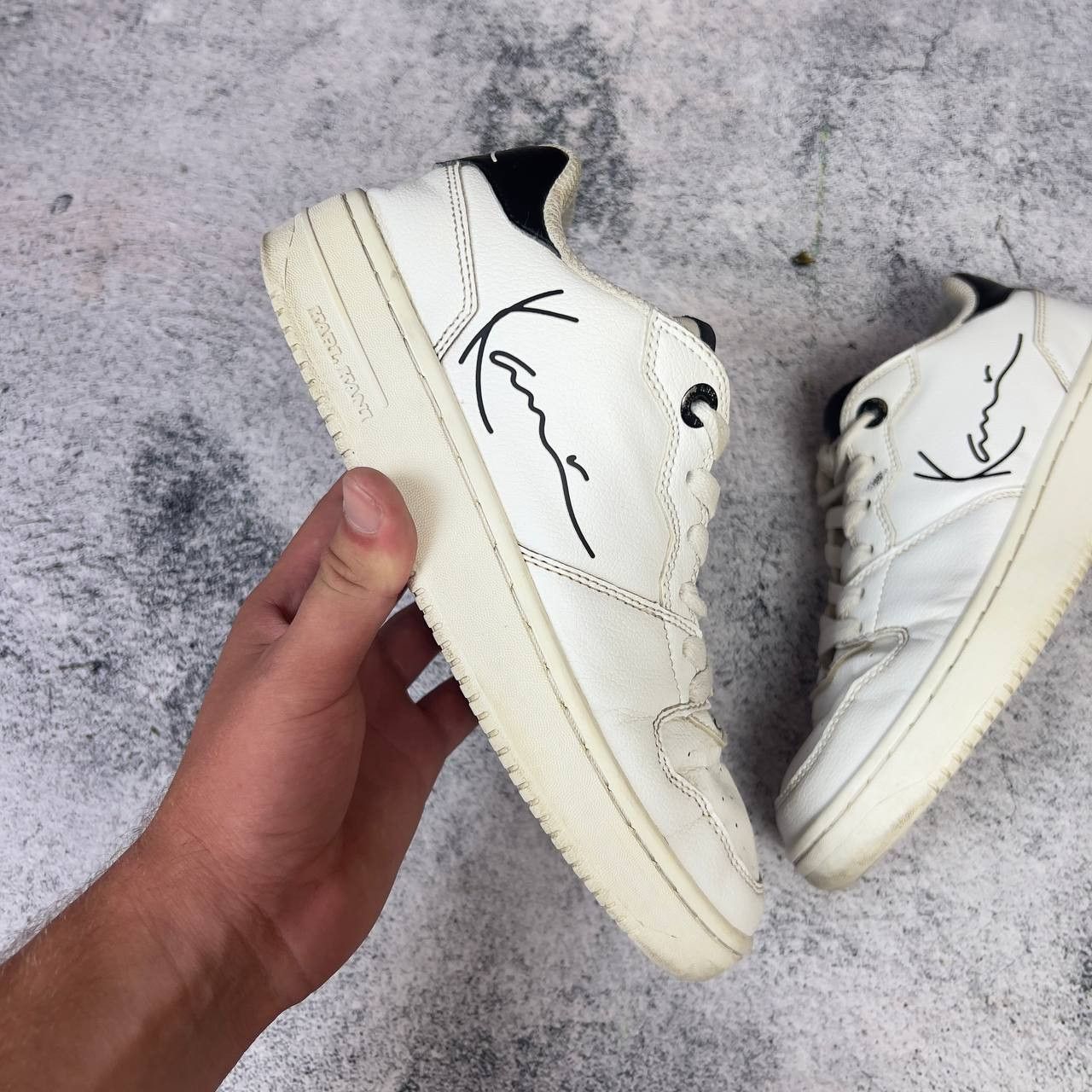 Karl Kani Karl Kani Shoes Unisex Size EUR 37.5 White` Size US 7 / IT 37 - 2 Thumbnail