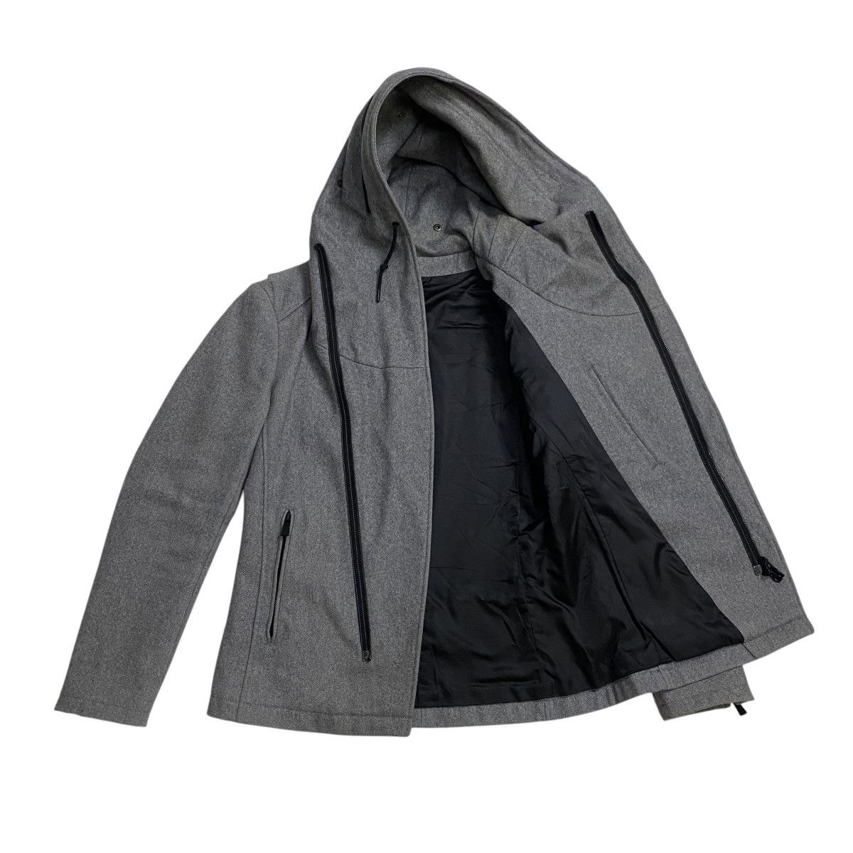 Katharine Hamnett London Katharine Hamnett London Asymmetrical Rider Wool Jacket Size M / US 6-8 / IT 42-44 - 6 Thumbnail
