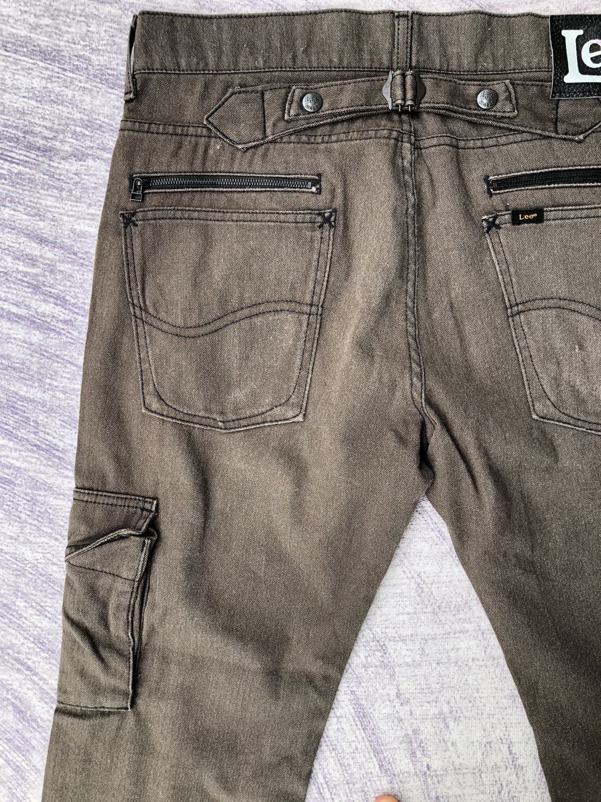 Lee × Seditionaries Vintage Grey Cargo LEE Rider 8 Pocket Size US 34 / EU 50 - 18 Thumbnail