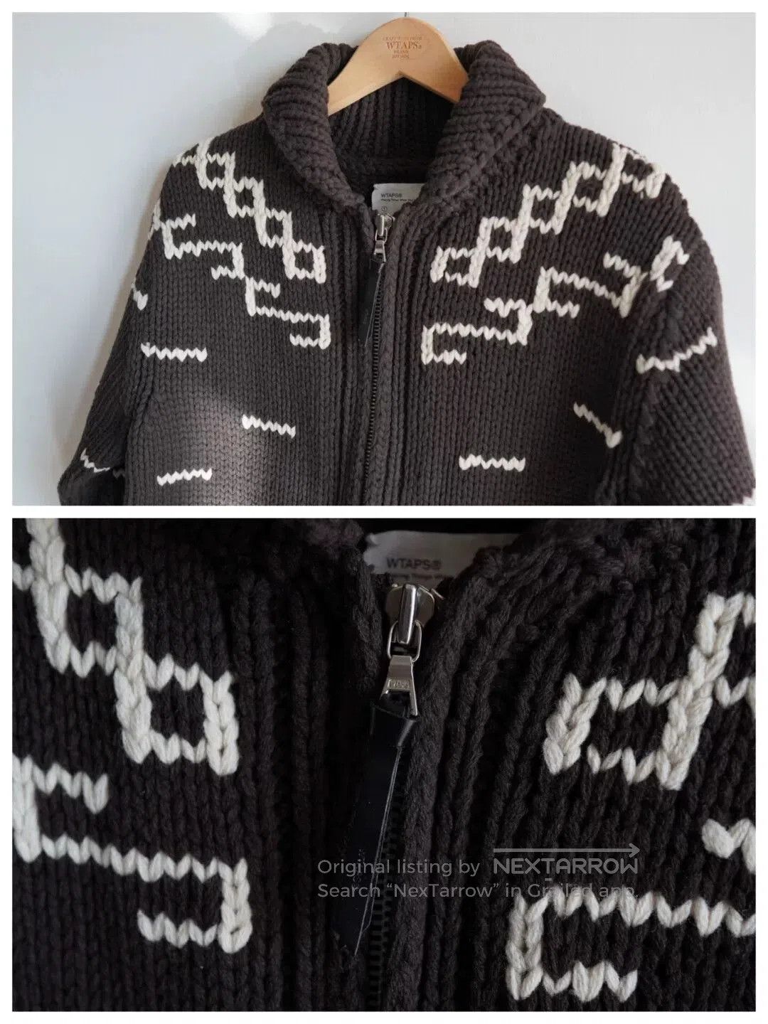 Wtaps WTAPS 14AW Cowichan Sweater Coat. Size US S / EU 44-46 / 1 - 2 Thumbnail