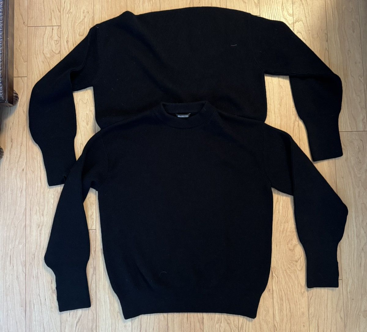 Balenciaga Balenciaga Double Arm Incognito Knit Sweater AW20 Size US M / EU 48-50 / 2 - 2 Thumbnail