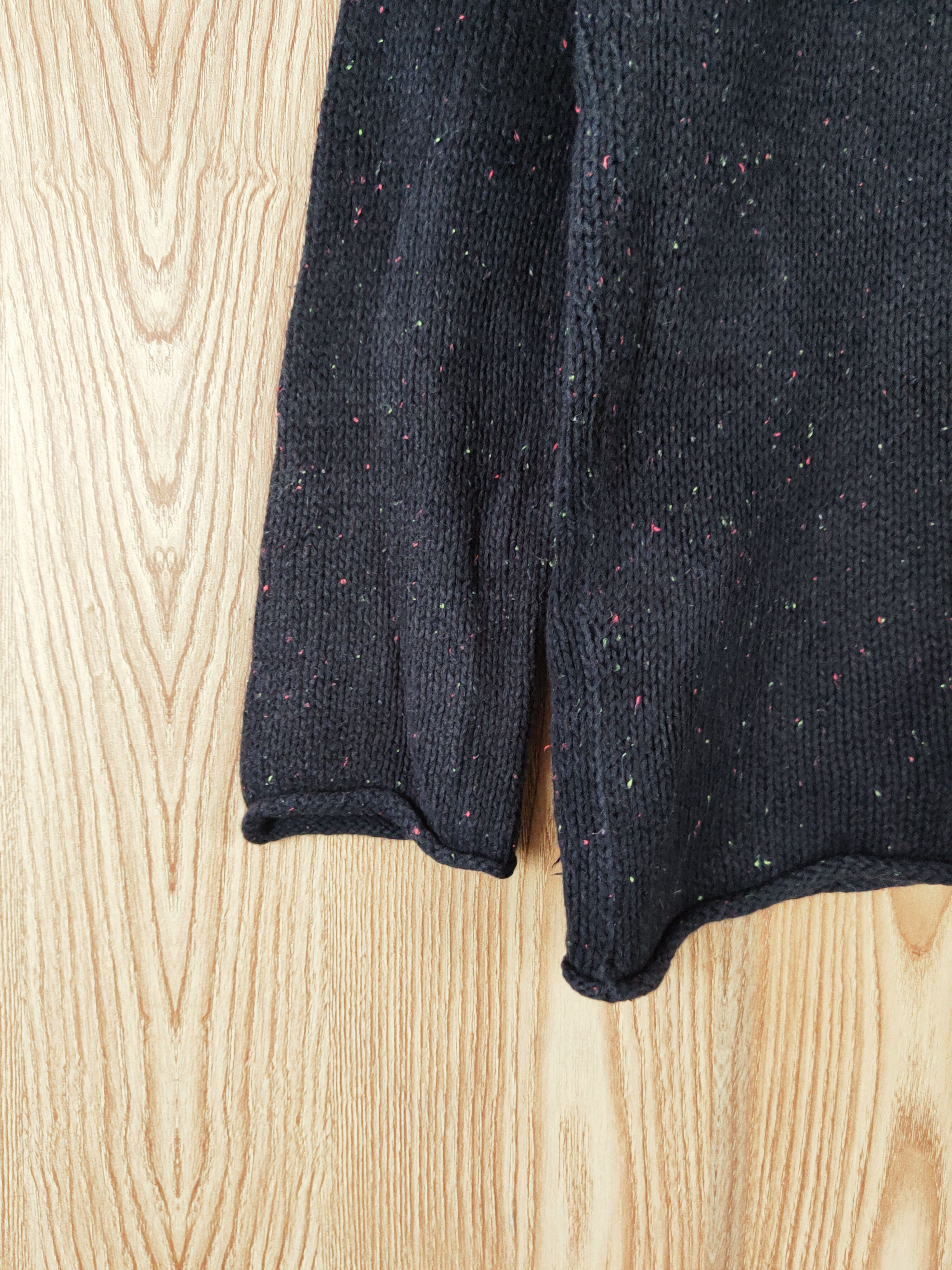 Japanese Brand × Vintage Uniqlo Black Knitwear Sweatshirts #W423 Size US M / EU 48-50 / 2 - 4 Thumbnail