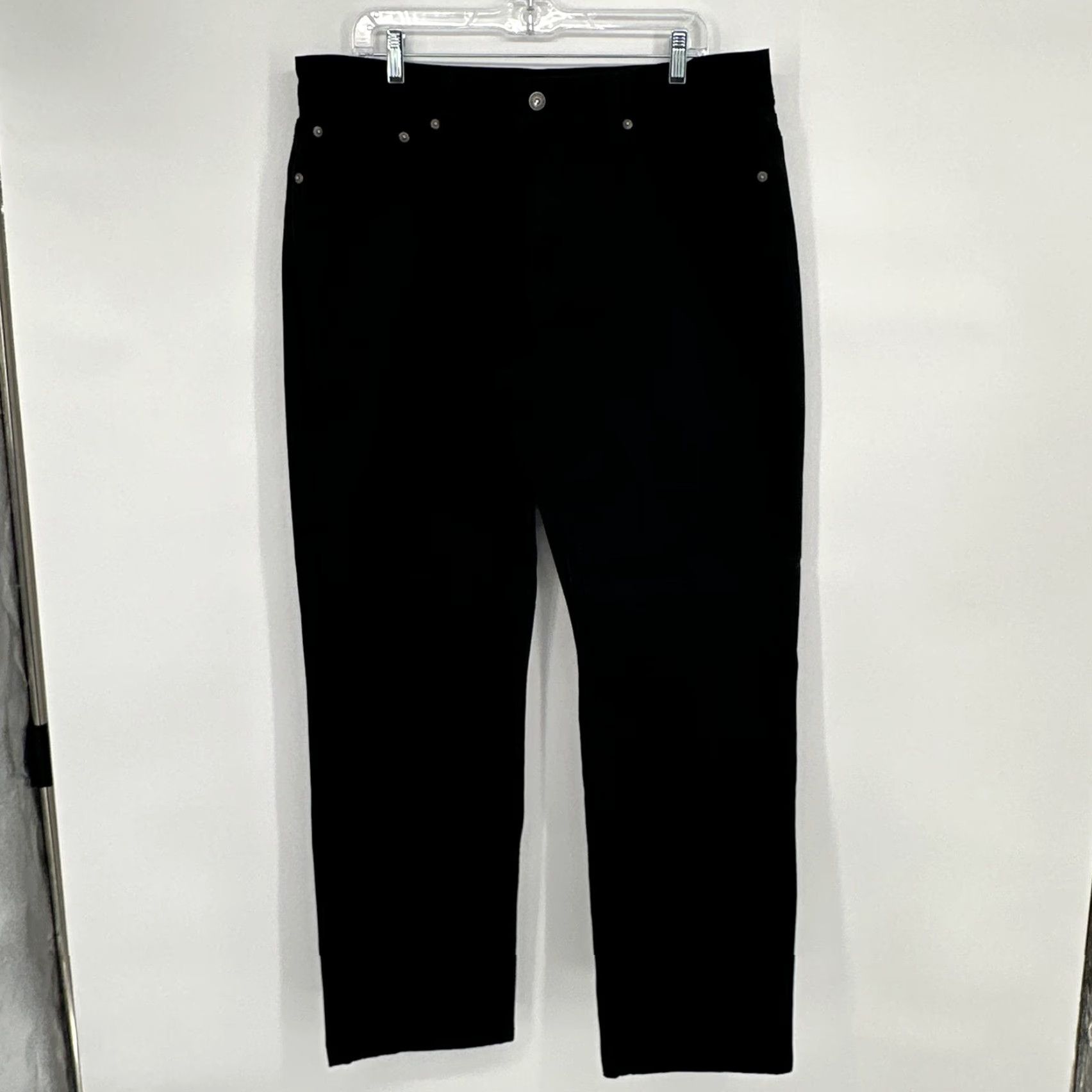 Levi's Levis 541 Jeans Mens 35x32 Black Athletic Taper All Seasons Tech Stretch Denim Size US 35 - 2 Thumbnail