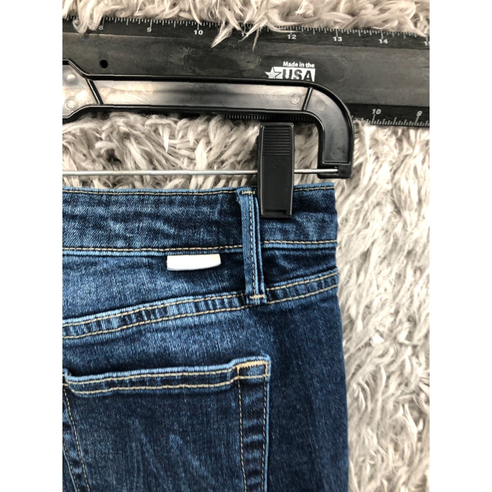 Vintage Maurices Jeans Skinny Maurices Denim Blue 26 Womens Regular Jeans 26 Blue Medium Wash Pocket 5-Pocket Rise Low Velvet? Size 26" / US 2 / IT 38 - 6 Thumbnail