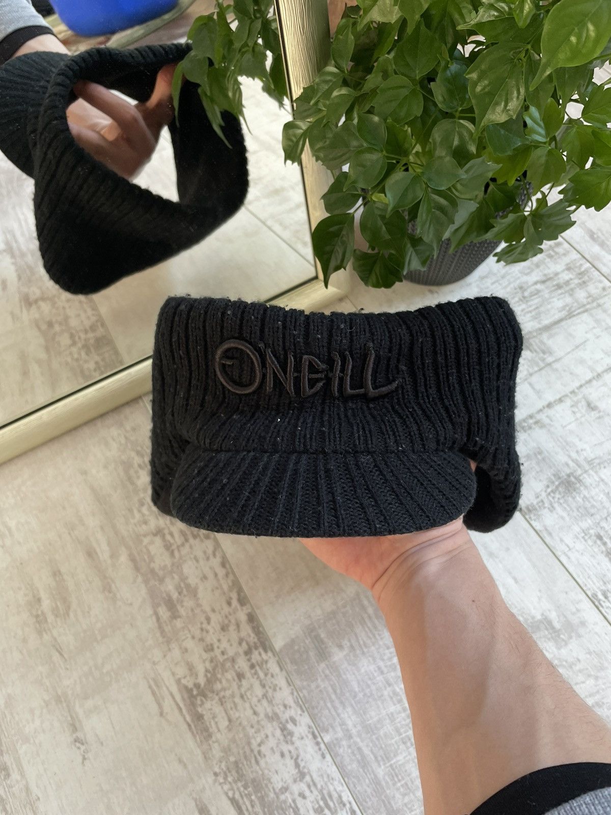 O'Neill × Vintage Vintage O’neill 90’s Hat Cap Black Surf Japanese Style Size ONE SIZE - 1 Thumbnail