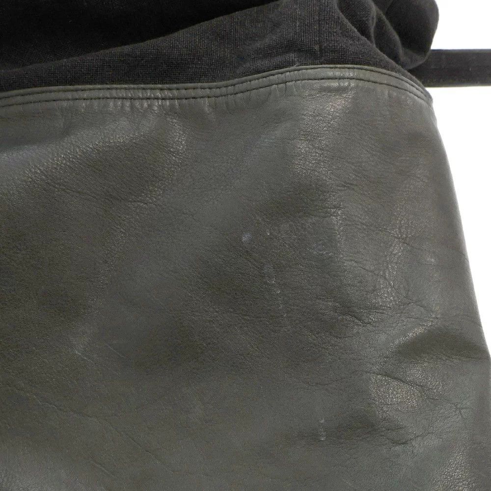 Yohji Yamamoto Yohji Yamamoto leather switching rucksack Size ONE SIZE - 5 Thumbnail