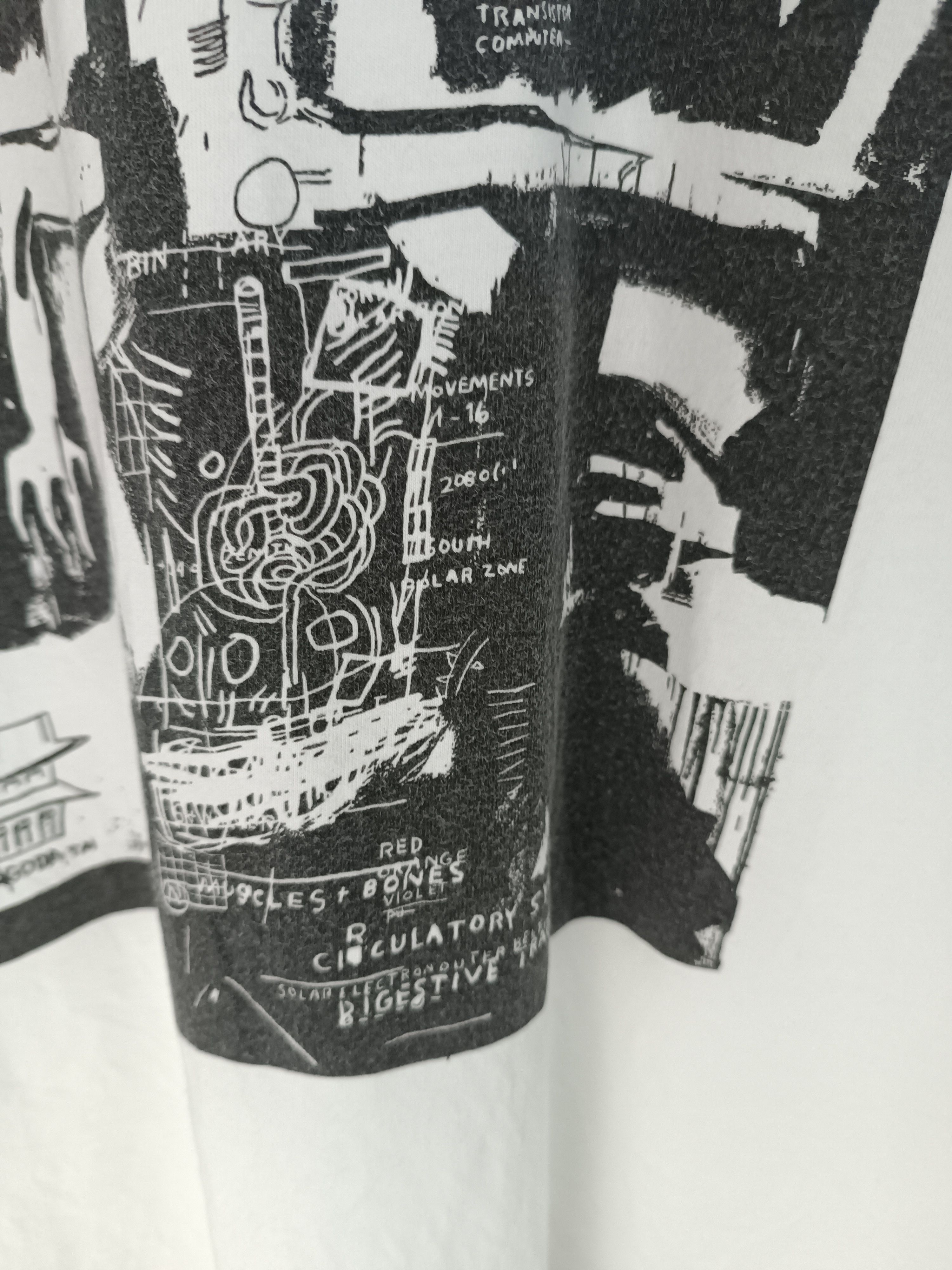Jean-Michel Basquiat VINTAGE JEAN MICHEL BASQUIAT ART TEE HARING PICASSO FRIDA Size US XL / EU 56 / 4 - 9 Thumbnail