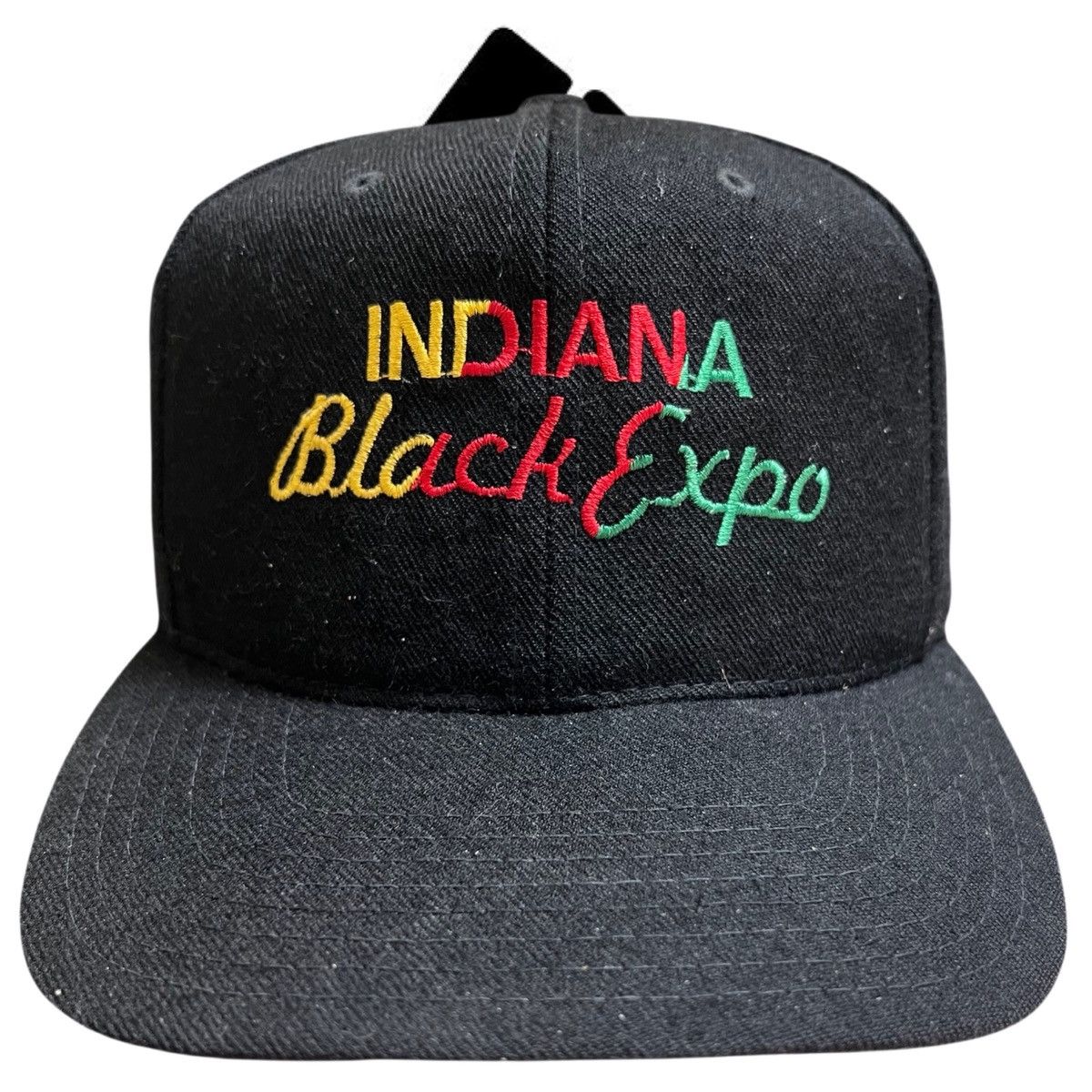 Vintage Indiana Black Expo Script Event Promo Snapback Hat Vintage Size ONE SIZE - 1 Thumbnail