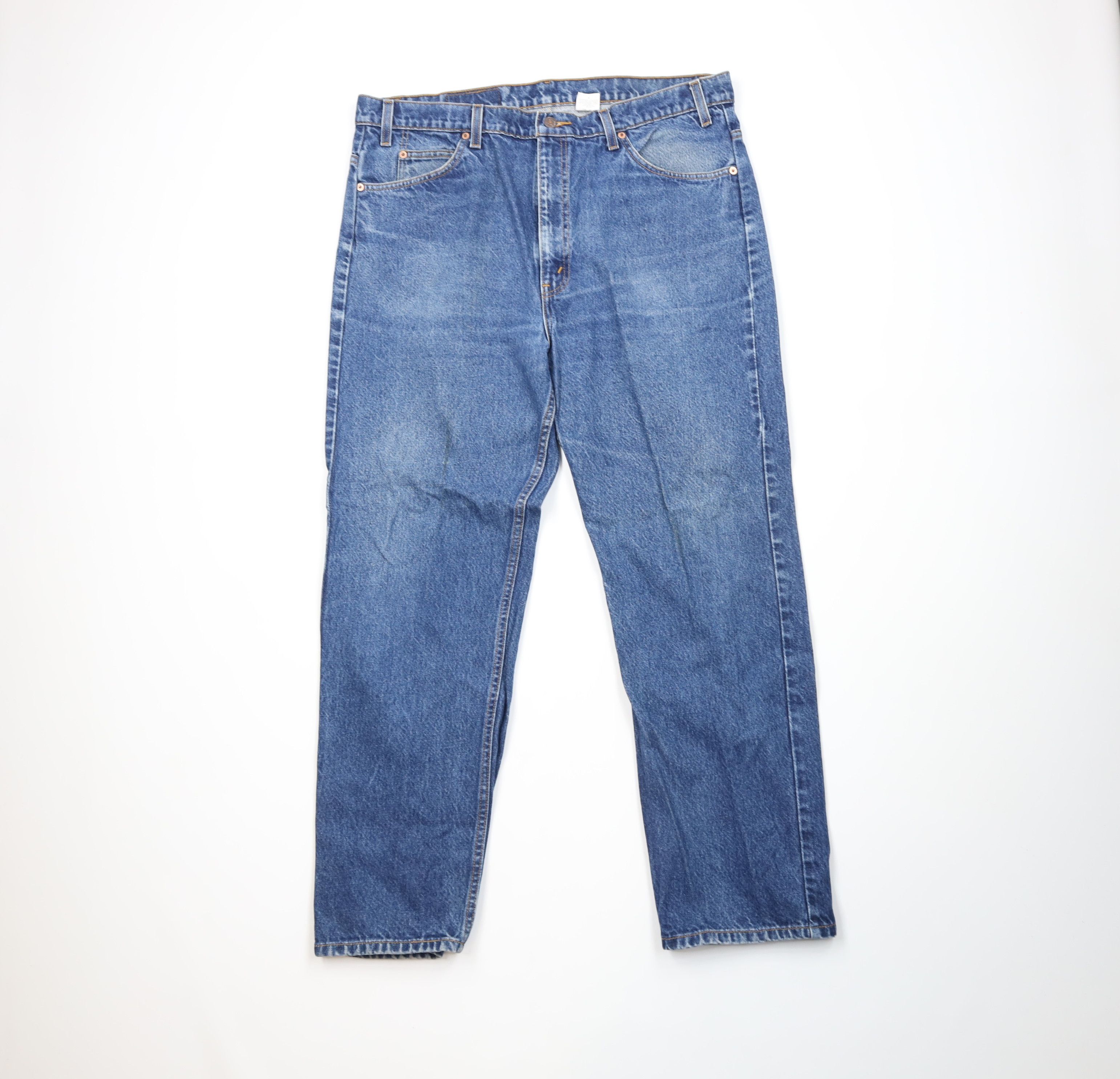 Levi's Vintage 90s Levis 505 Orange Tab Straight Leg Denim Jeans Size US 40 / EU 56 - 1 Thumbnail