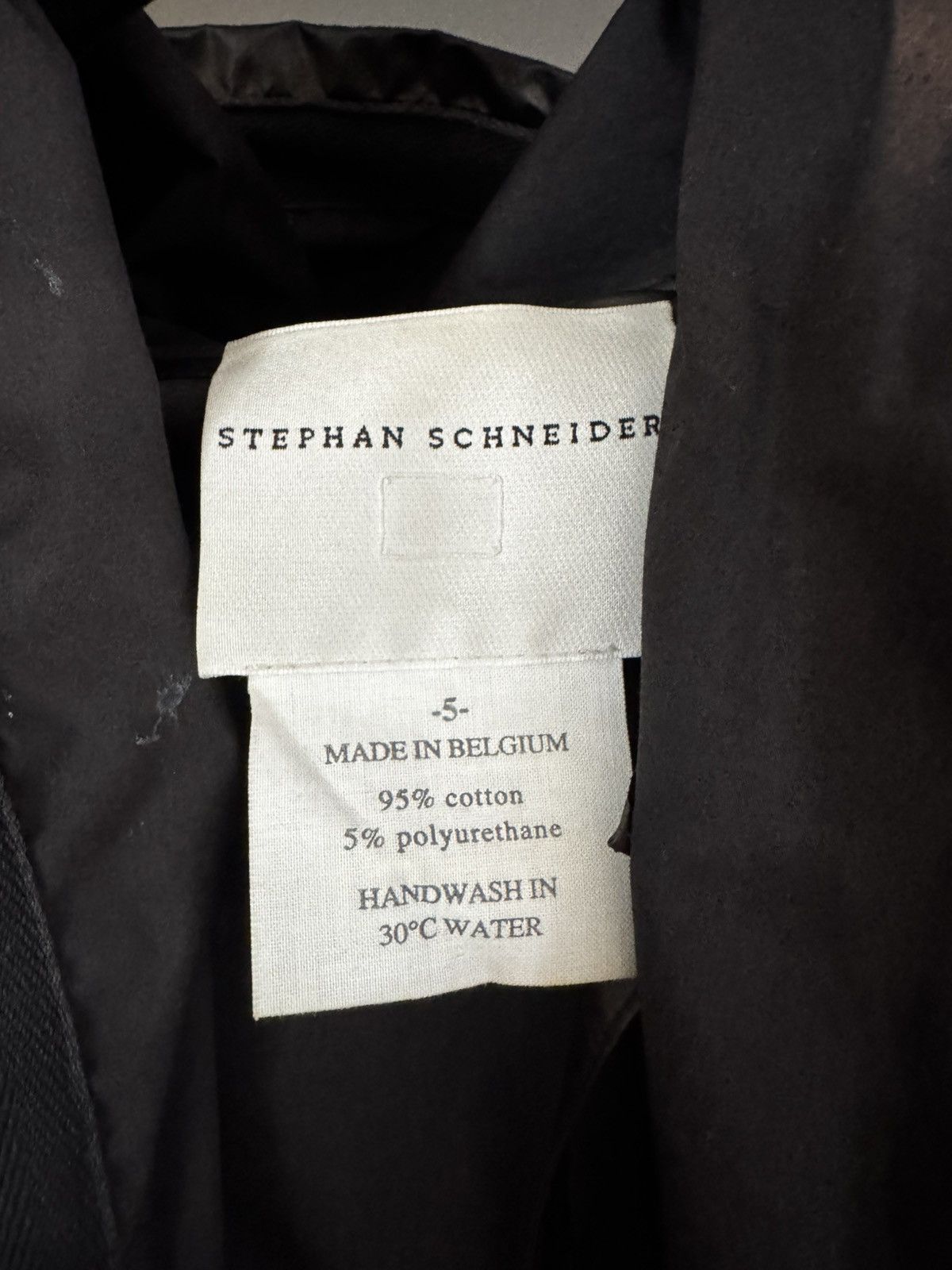 Stephan Schneider Stephan Schneider Polyurethane Hooded Bomber Size US L / EU 52-54 / 3 - 4 Thumbnail