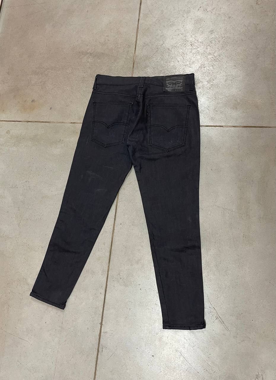 Levi's Waxed Levis Skinny Cropped Jeans W32 x L30 Size US 32 / EU 48 - 3 Thumbnail