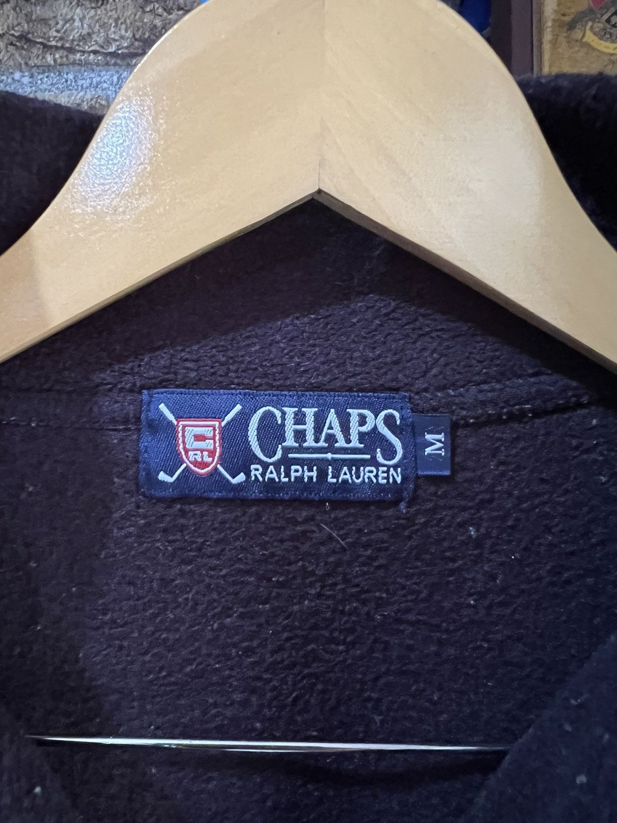 Chaps Ralph Lauren 🔥Vintage Chaps Ralph Lauren Fleece Jacket Size US M / EU 48-50 / 2 - 14 Thumbnail