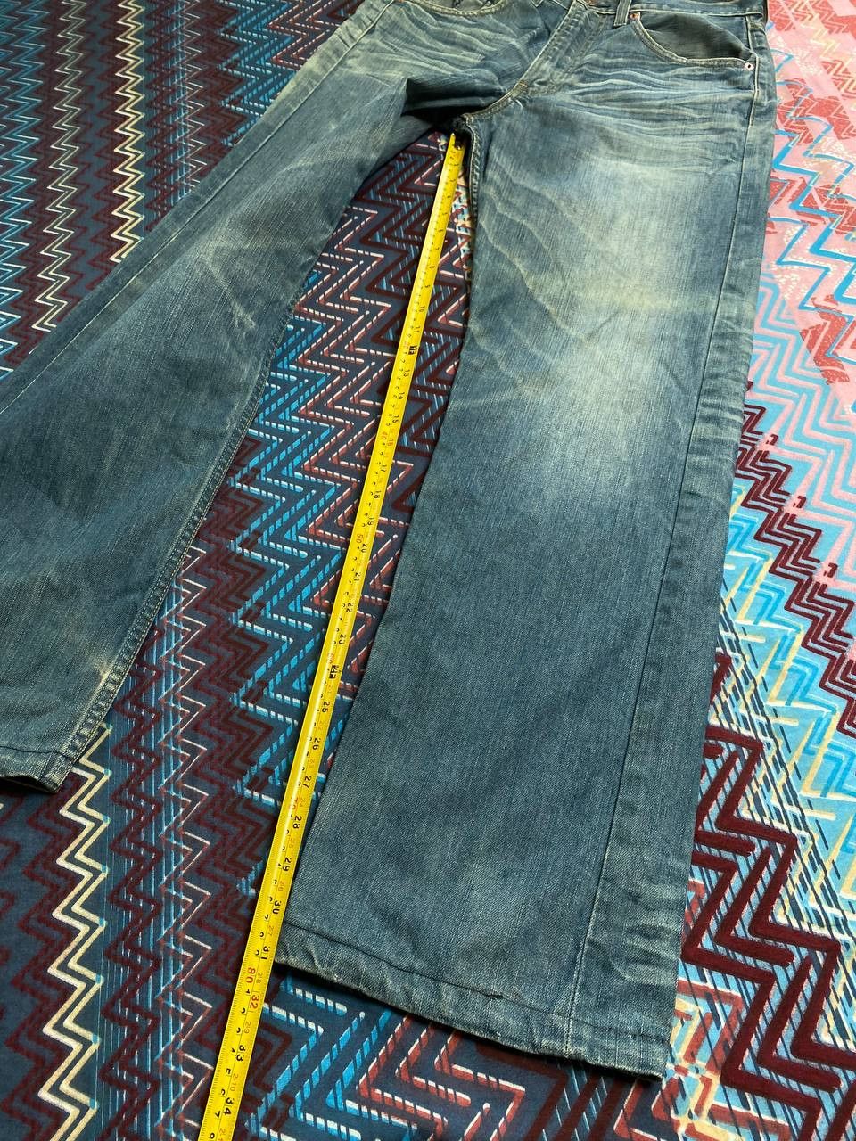 Levi's × Vintage Vintage Levis jeans stoned wash distressed Size US 32 / EU 48 - 14 Thumbnail