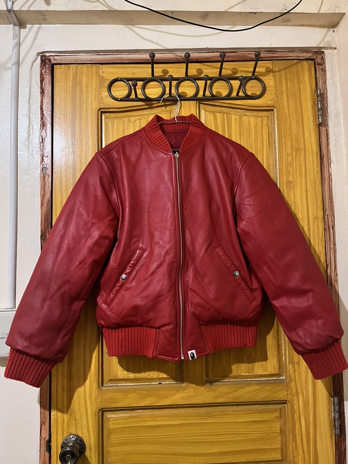 Bape × Nowhere × Undercover Nowhere Last Orgy Varsity Jacket