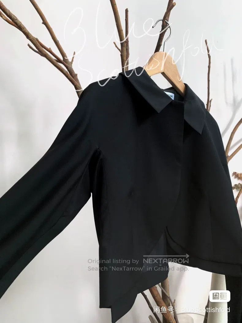 Comme des Garcons Comme des Garcons Double hem thin wool short coat Size S / US 4 / IT 40 - 5 Thumbnail