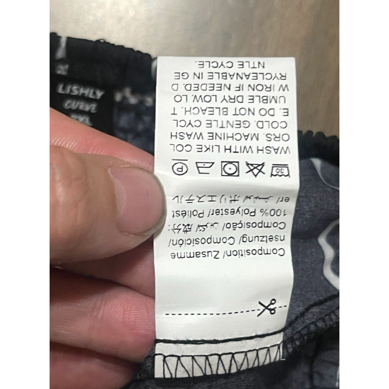Vintage LISHLY Pants, Women’s 2XL, Black White, Wide Leg, Drawstring, Casual, Ankle, Regular, Inseam 26 in, Check Pattern, 2XL Womens, Fall Spring Summer Size 40" / US 18 - 7 Thumbnail