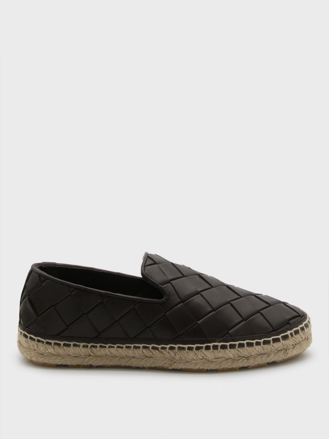 image of Bottega Veneta Espadrilles Men Black Shoes (Size 12)
