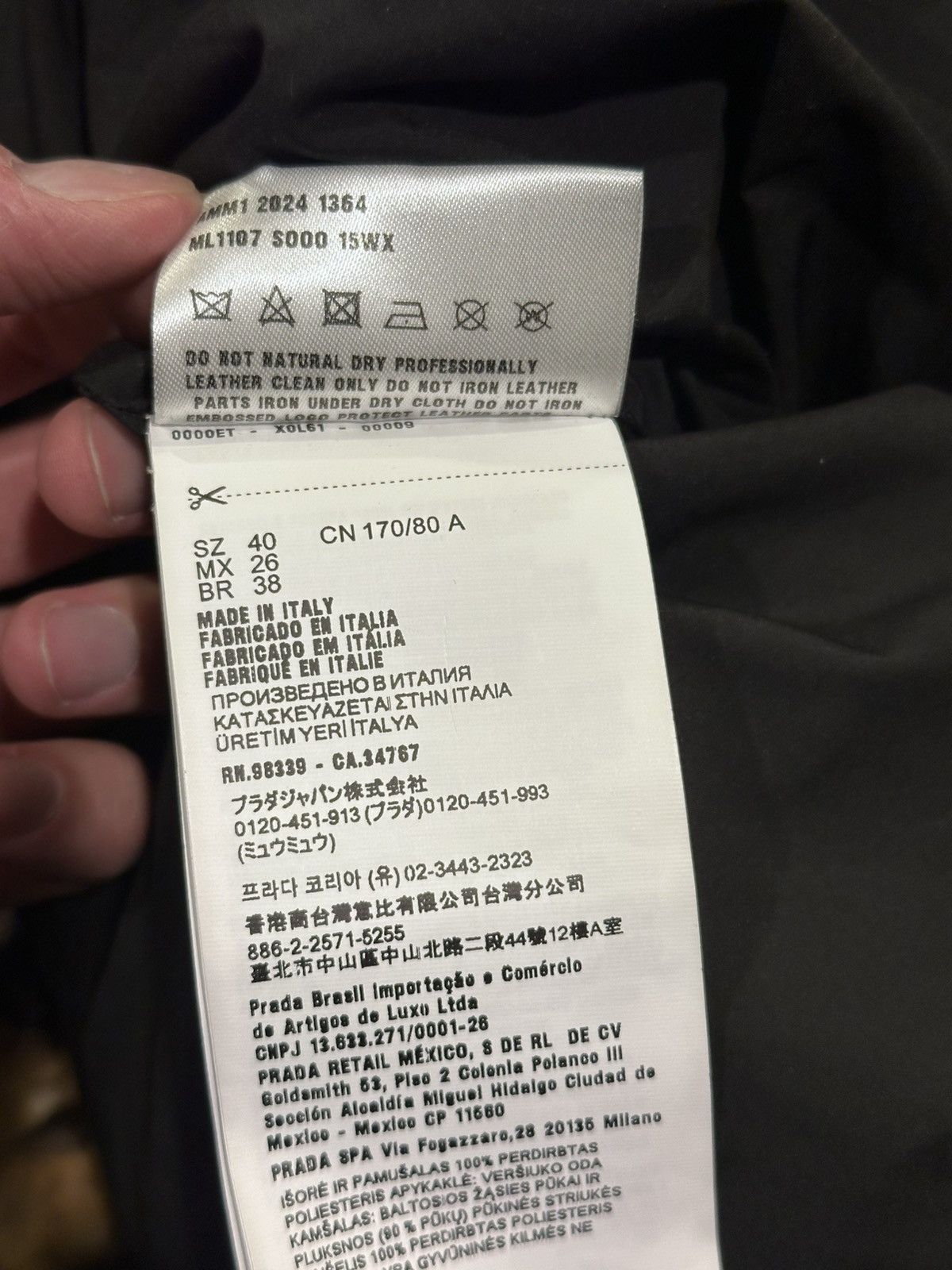 Miu Miu Miu Miu Technical Ponge Cropped Down Puffer Padded Jacket Size US L / EU 52-54 / 3 - 17 Thumbnail
