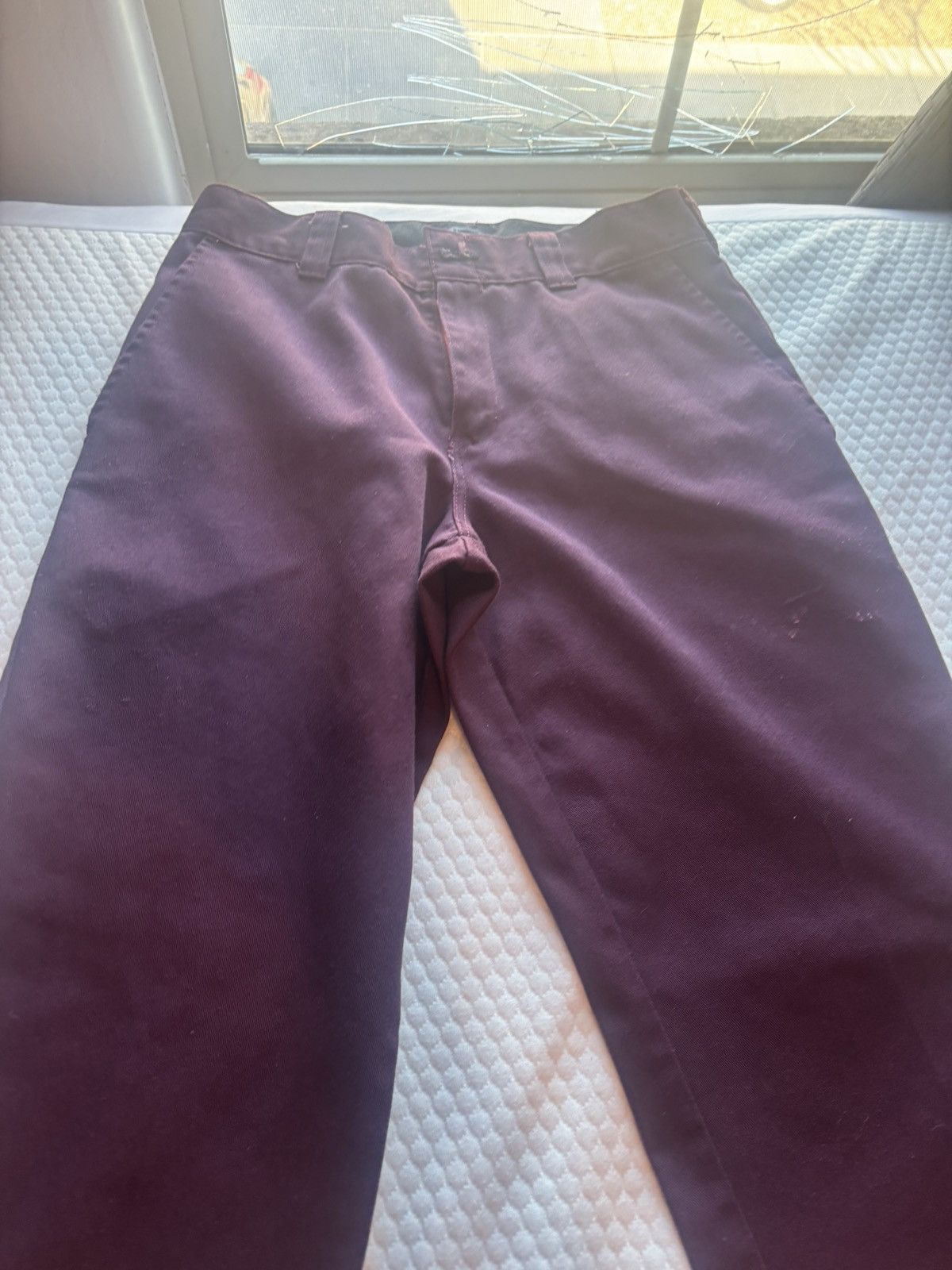 Dickies × Vintage Vintage dickies maroon skateboard pants Size US 30 / EU 46 - 1 Thumbnail