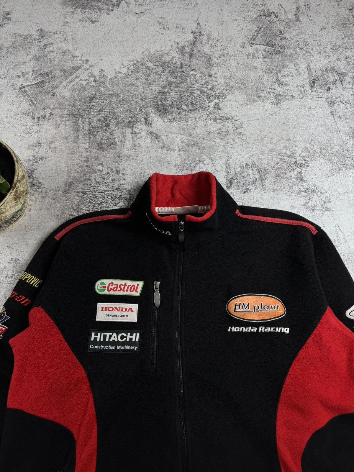 Honda Honda Formula 1 HM Plant Large Men’s Black Racing Jacket Fleece Pullover Hoodie Size US L / EU 52-54 / 3 - 7 Thumbnail