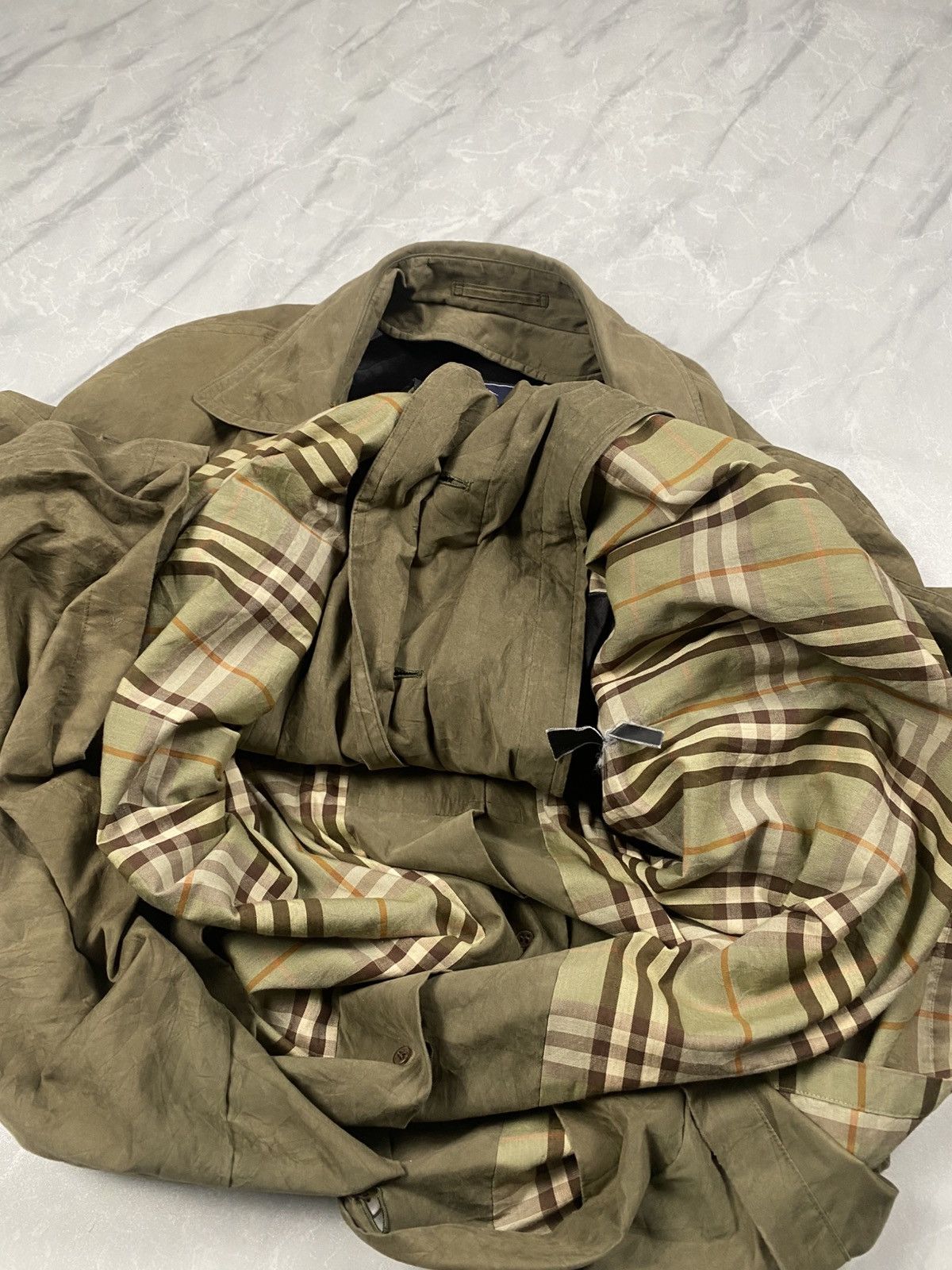 Burberry Prorsum Vintage Burberrys Prorsum Cloak Long Jacket Size US XL / EU 56 / 4 - 14 Thumbnail