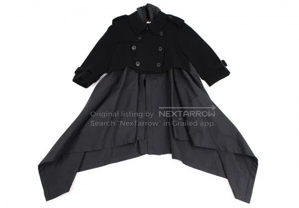 Comme des Garcons Comme Des Garcons Black Vintage Double-breasted Jacket Size M / US 6-8 / IT 42-44 - 2 Thumbnail