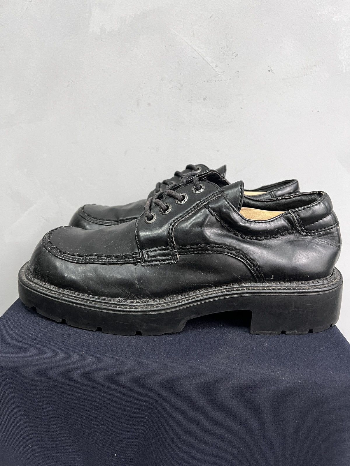 Undercover Undercover black platform shoes rock classic loafers Size US 11 / EU 44 - 2 Thumbnail