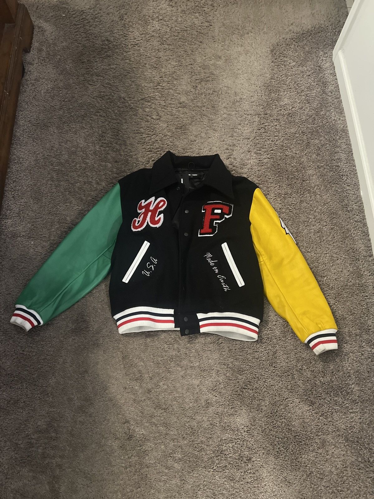 Homme + Femme La Varsity jacket Size US L / EU 52-54 / 3 - 1 Thumbnail