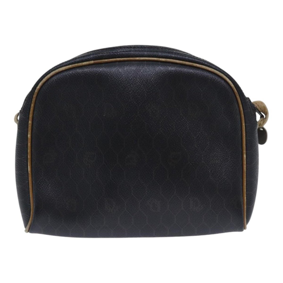 Dior DIOR Honeycomb Canvas Shoulder Bag Pvc Leather Black Size ONE SIZE - 3 Thumbnail