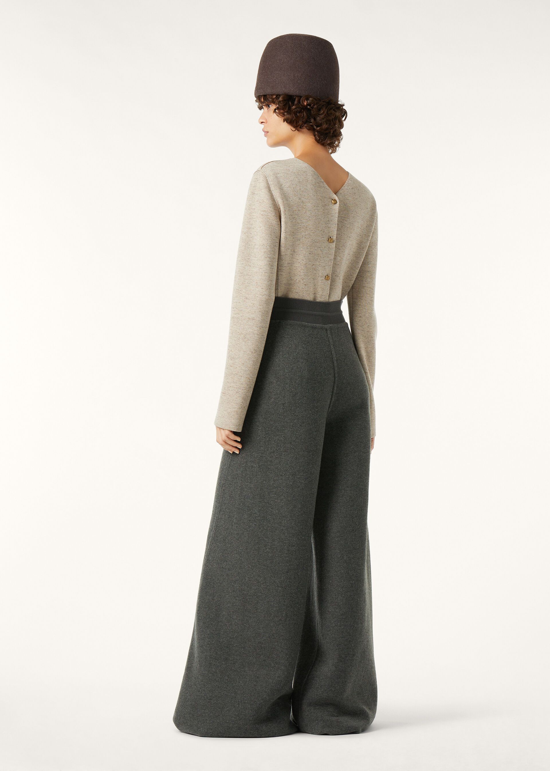 Loro Piana os11x0426 FAQ9551 Bedford Pant in Brushwood Melange Size 25" / US 0 / IT 36 - 5 Thumbnail