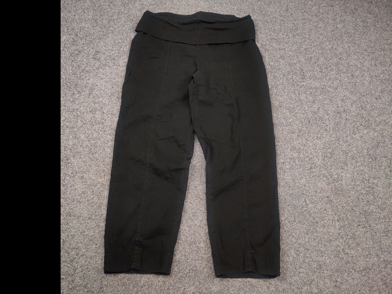 Rundholz Rundholz black label loose fit Ankle Trouser Pants Linen Size 31" - 5 Thumbnail