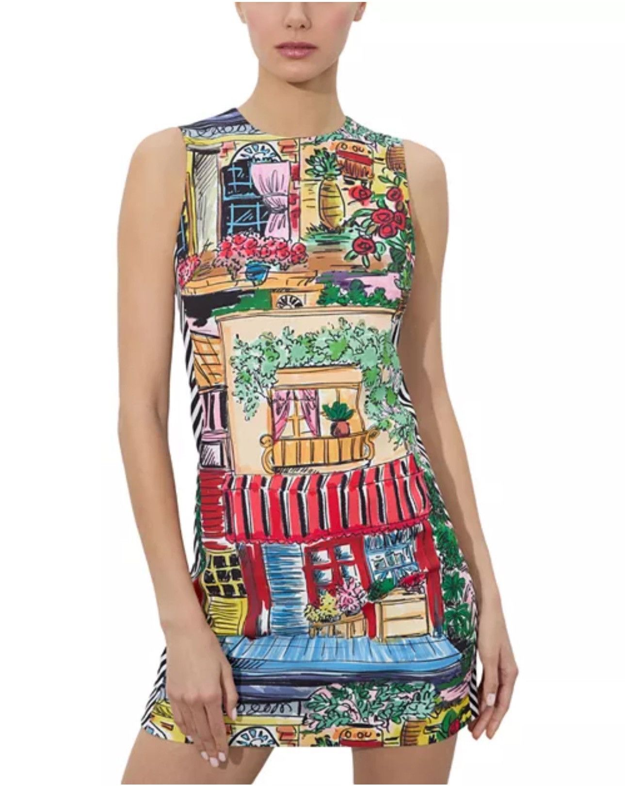 Alice + Olivia Alice and Olivia Coley Sleeveless Mini Dress Size M / US 6-8 / IT 42-44 - 1 Thumbnail