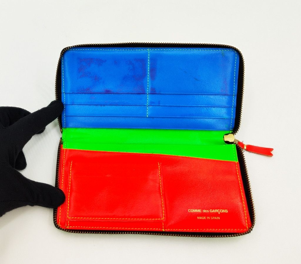 Comme des Garcons COMME DES GARCONS multi color zip around wallet Size ONE SIZE - 3 Thumbnail