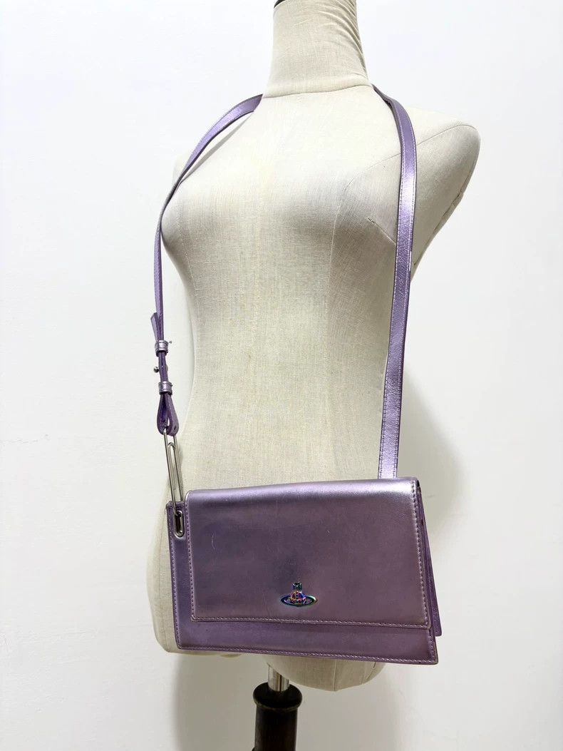 Vivienne Westwood Vivienne Westwood size os Metal laser purple shoulder bag Size ONE SIZE - 1 Thumbnail