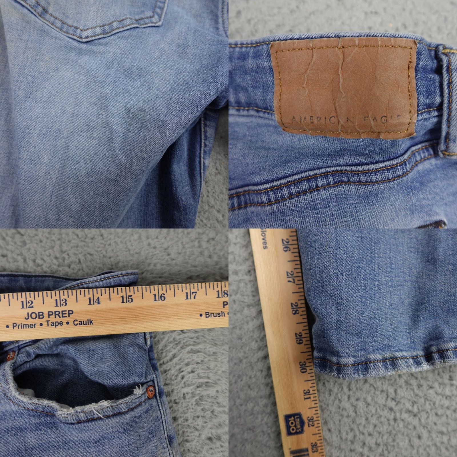 American Eagle Outfitters American Eagle Jeans Mens 32x32 Blue Denim Bootcut Distressed Airflex Regular Size 32 Mens Jeans Azul? Size US 32 / EU 48 - 10 Thumbnail
