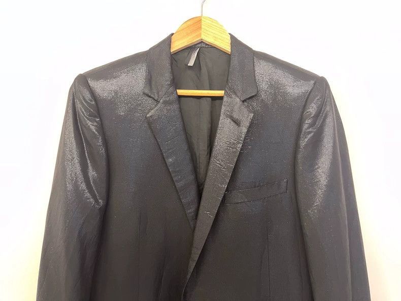 Dior dior homme shiny black suit jacket-2507 Size US M / EU 48-50 / 2 - 2 Thumbnail