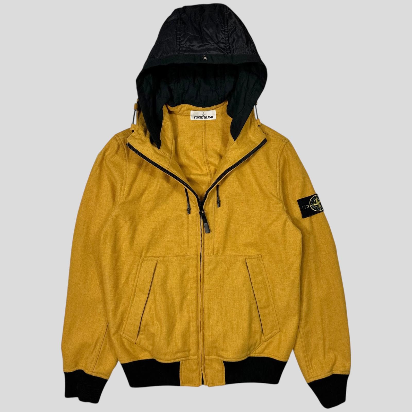 Stone Island Stone Island AW14 Mélange Wool Poly Double Hood Jacket - M Size US M / EU 48-50 / 2 - 4 Thumbnail