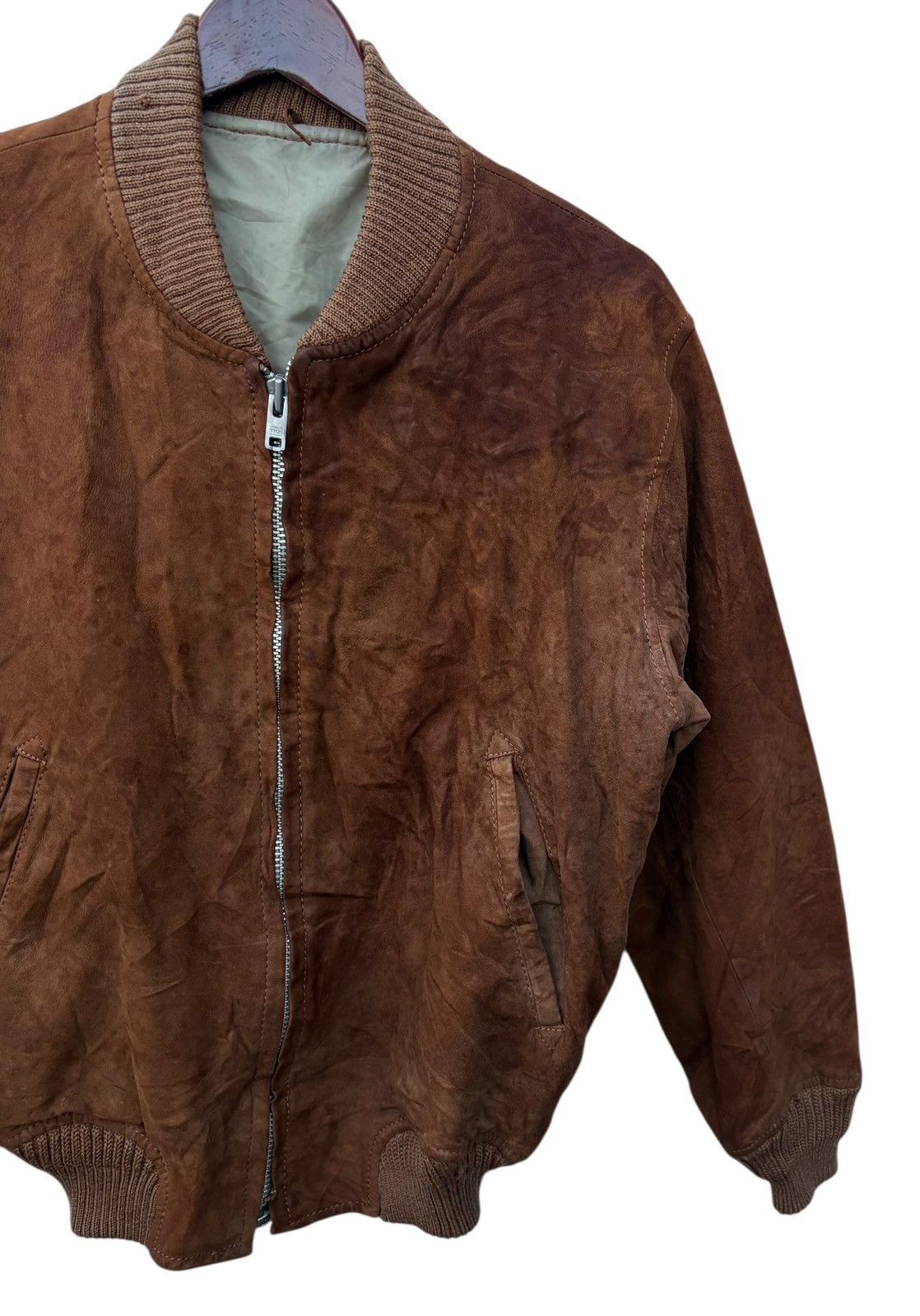 Leather Vintage Hants Leather Jacket Size US S / EU 44-46 / 1 - 6 Thumbnail