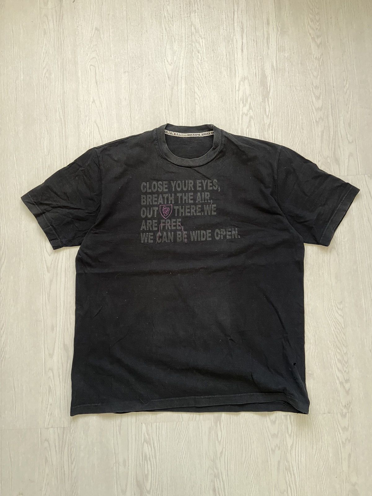 Devilock × If Six Was Nine Vintage 2000’s Devilock ‘Freedom Poem’ Tshirt Size US XL / EU 56 / 4 - 1 Thumbnail