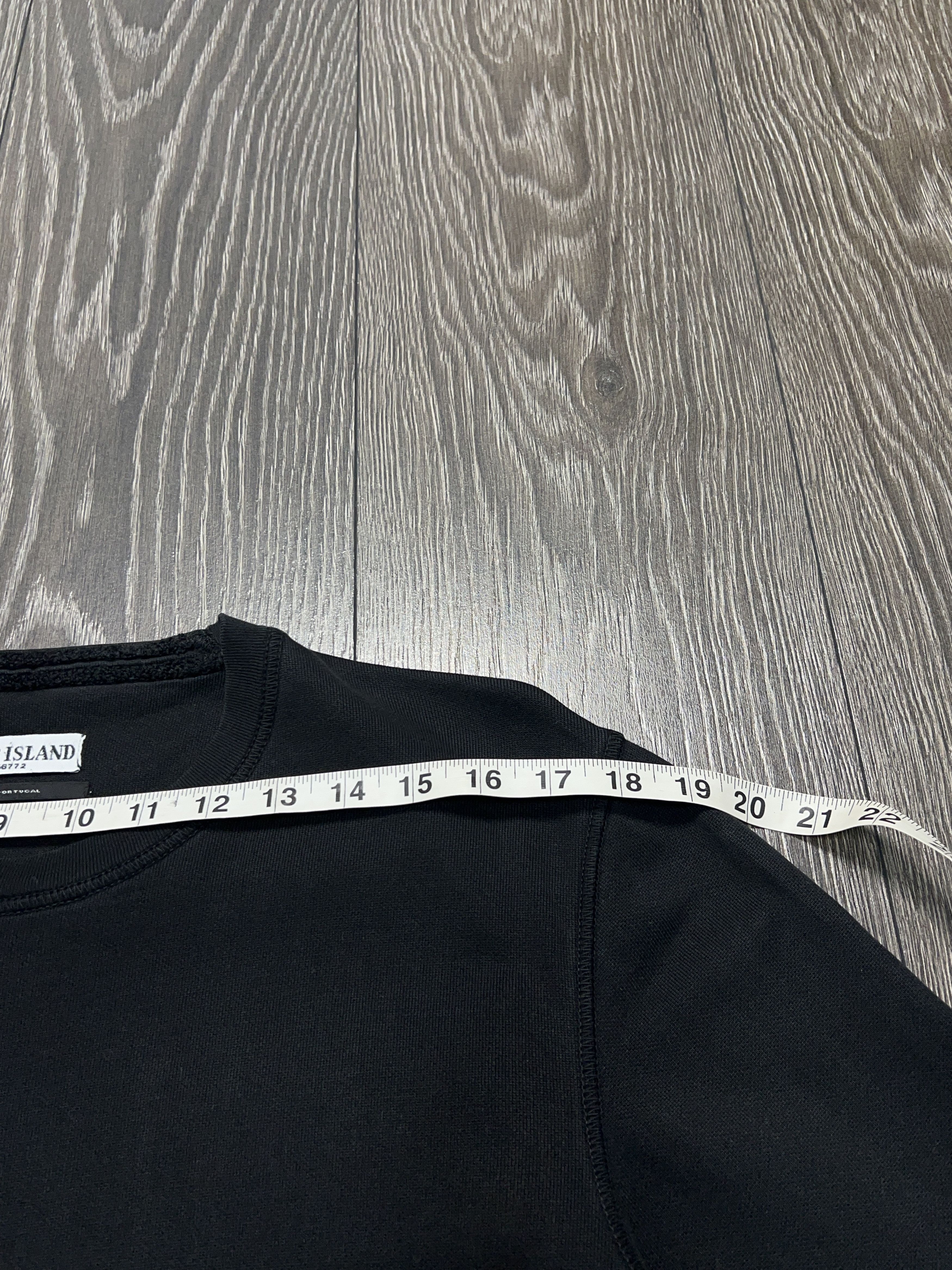 Stone Island Stone Island 2009 Black Cotton Sweatshirt Pullover Size L Size US L / EU 52-54 / 3 - 3 Thumbnail