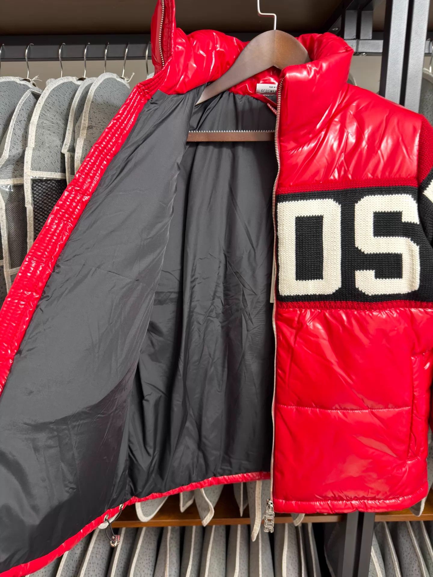 GCDS GCDS Knit Panel Padded Jacket Unisex M Size M / US 6-8 / IT 42-44 - 6 Thumbnail