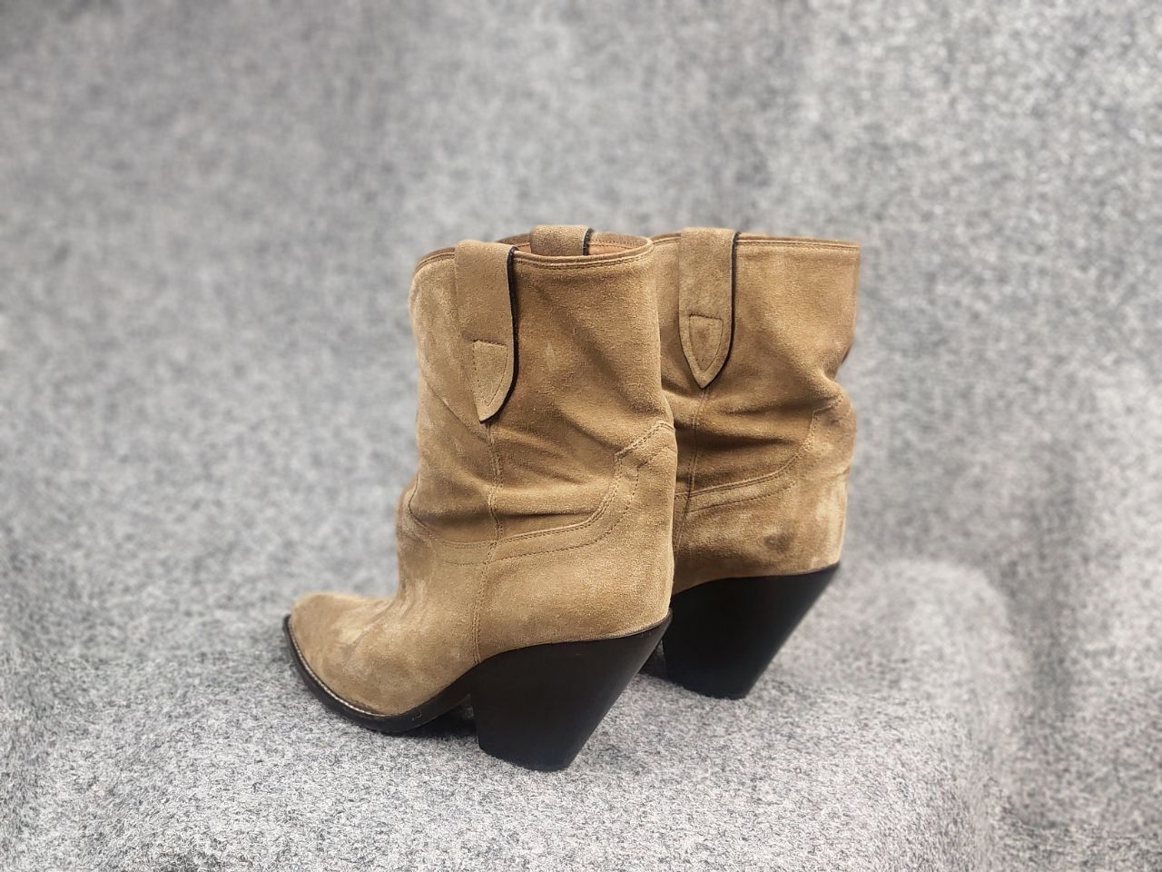 Isabel Marant Isabel Marant Leyane suede cowboy Ankl Boots Vintage Western Size US 10 / IT 40 - 12 Thumbnail